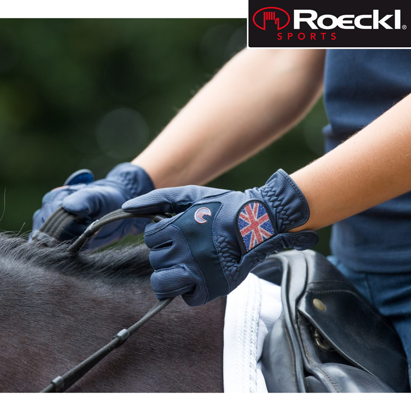 Roeckl Maryland Gloves - Navy Blue UK-1